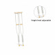 Aluminum Crutches - Lb 925L