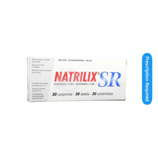 Sr natrilix Indapamide (Natrilix):