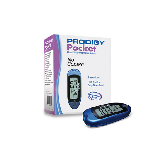 Prodigy Pocket Blue Kit Glucometer